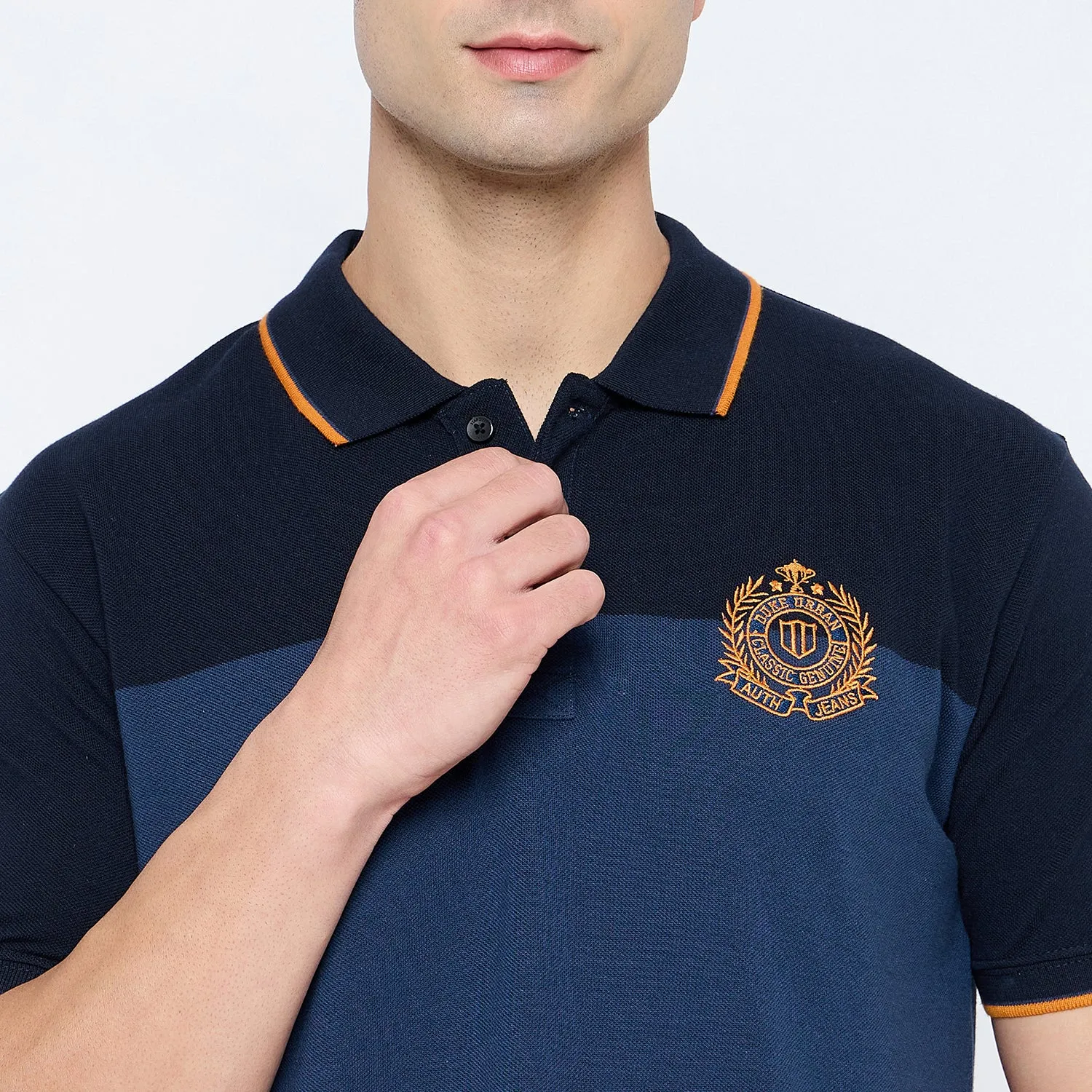 Duke Stardust Men Half Sleeve Cotton T-shirt (LF7207)