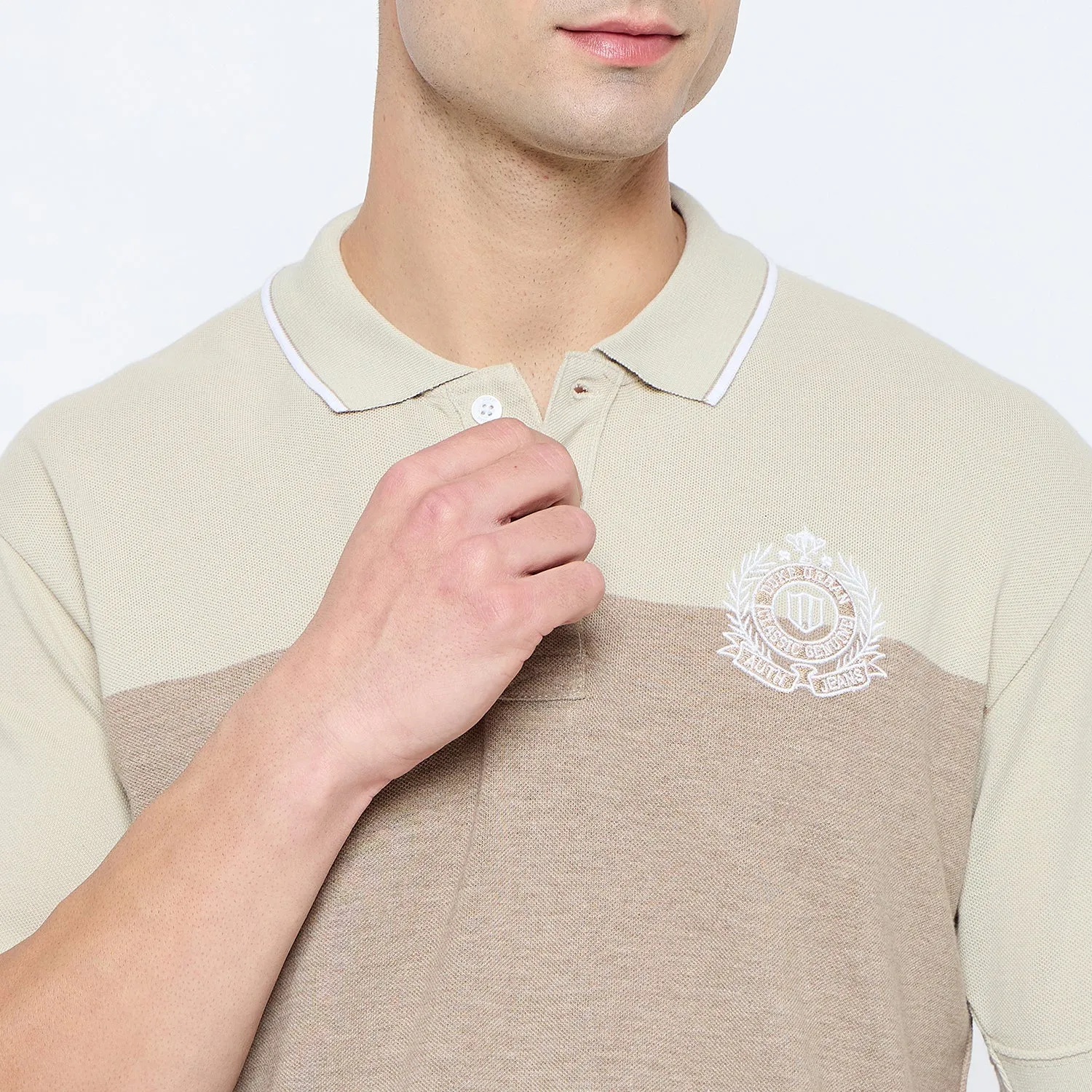 Duke Stardust Men Half Sleeve Cotton T-shirt (LF7207)