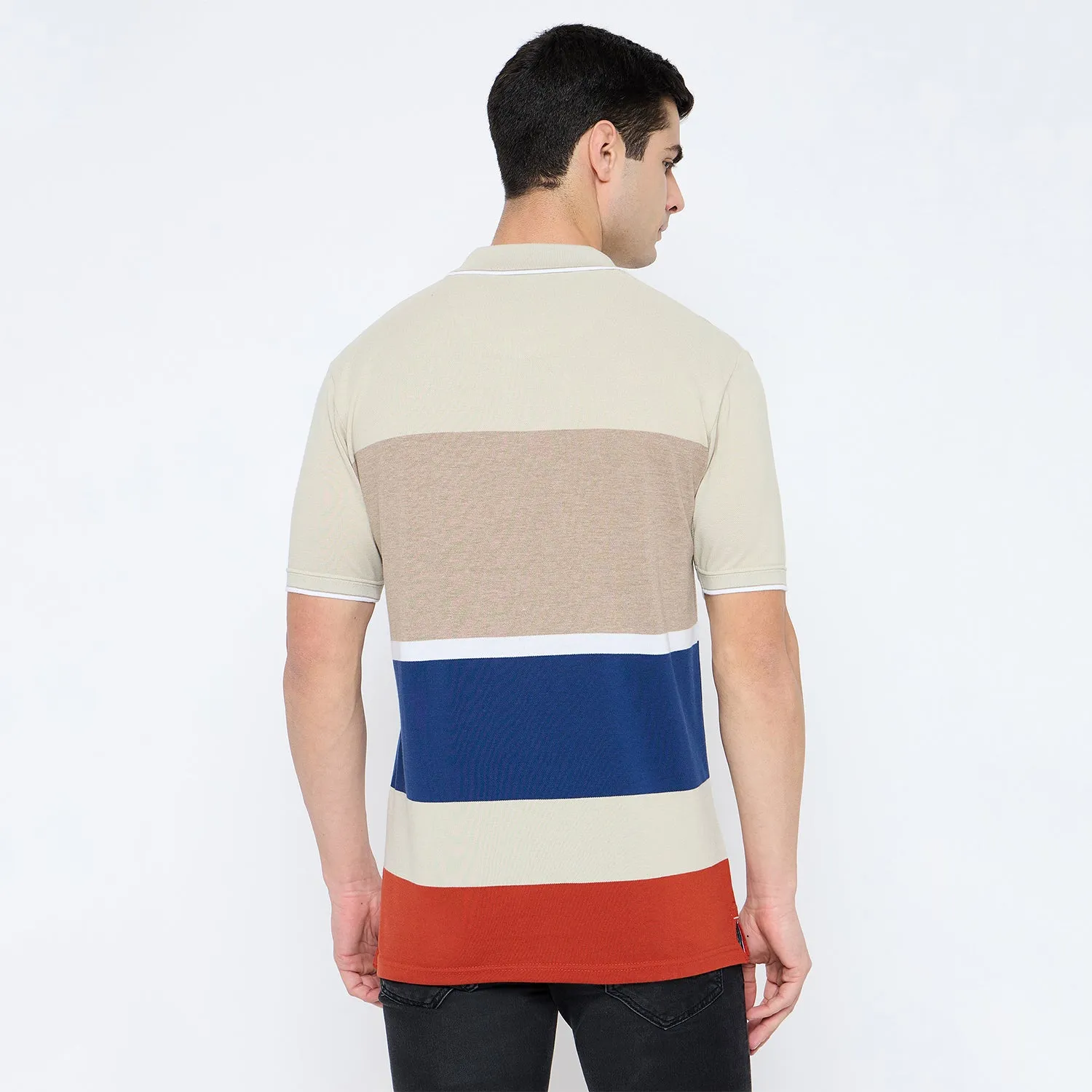 Duke Stardust Men Half Sleeve Cotton T-shirt (LF7207)