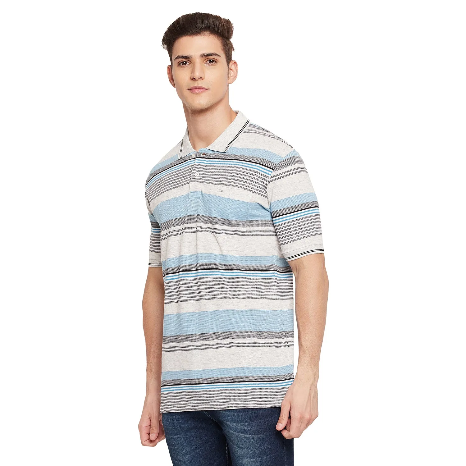 Duke Stardust Men Polo Neck T-Shirt (LQ4502)