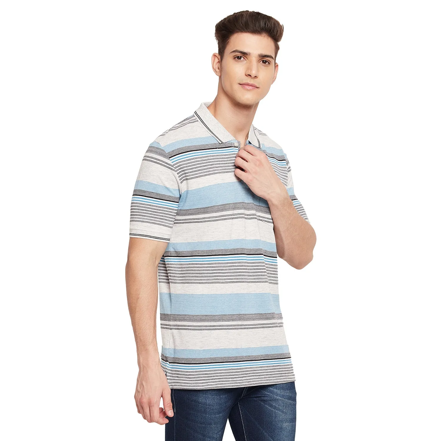 Duke Stardust Men Polo Neck T-Shirt (LQ4502)