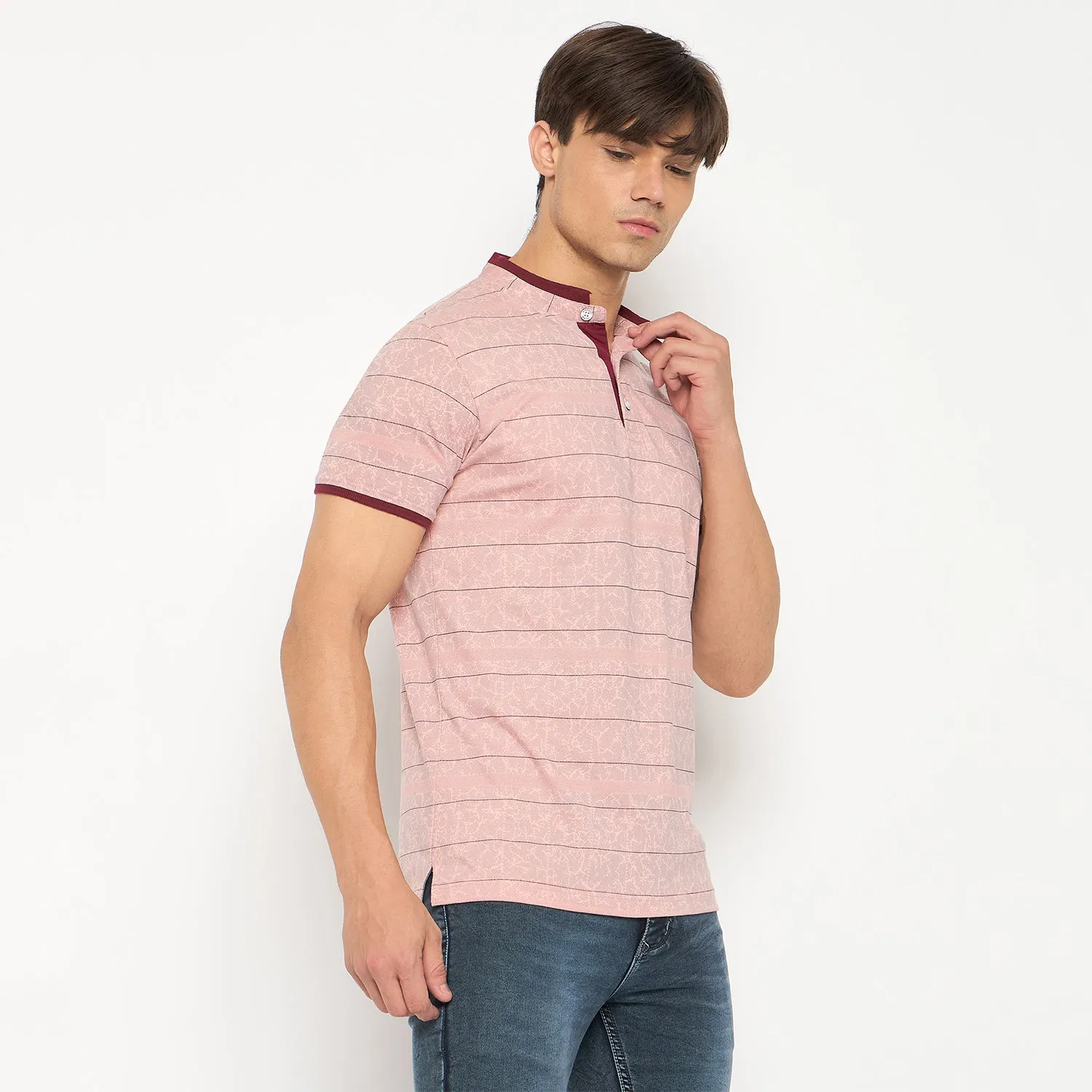Duke Strardust Men Half Sleeve Cotton T-shirt (LF7134)