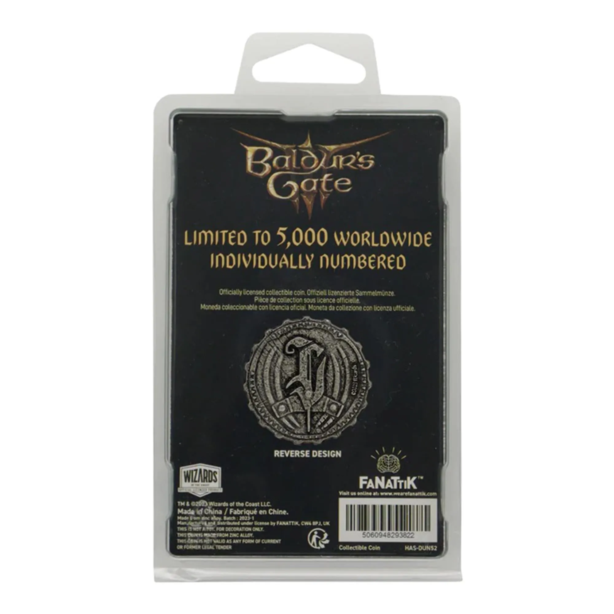 Dungeons & Dragons Baldur's Gate 3 Collectible Soul Coin