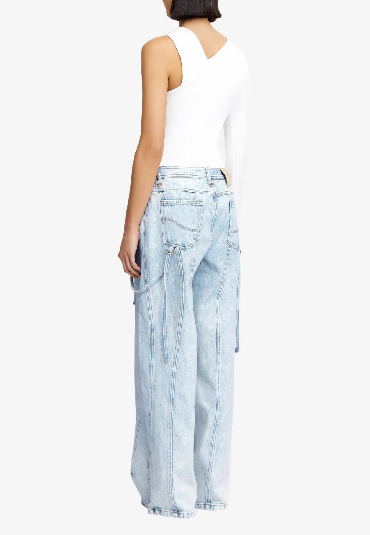 Eagleton Wide-Leg Jeans