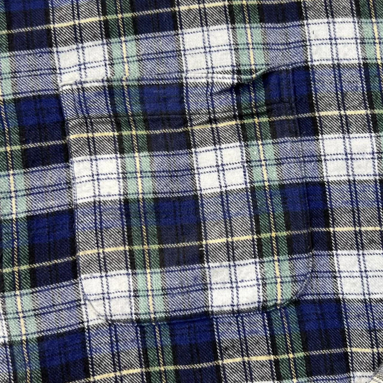 Early 00's EDDIE BAUER Tartan Lumberjack Plaid Check Long Sleeve Flannel Cotton Shirt