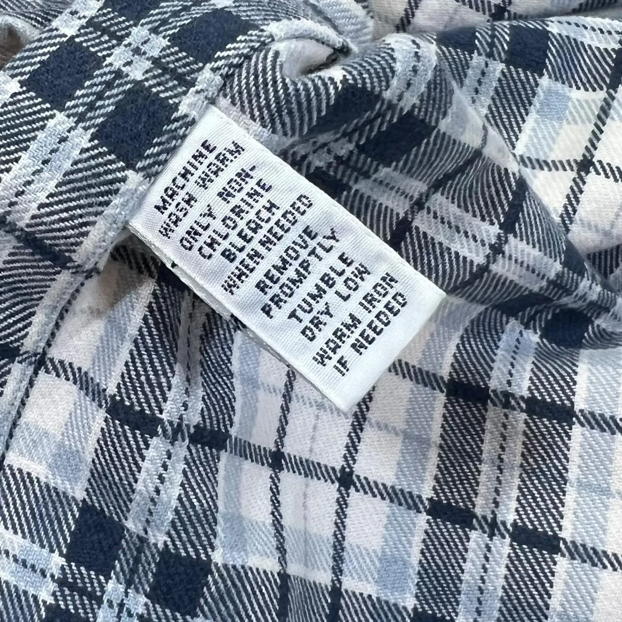 Early 00's POLO RALPH LAUREN Classic Plaid Check Long Sleeve Flannel Cotton Shirt