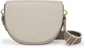 ECCO Saddlebag Taupe Grained Leather Taupe Grained Leather, Taupe Grained Leather