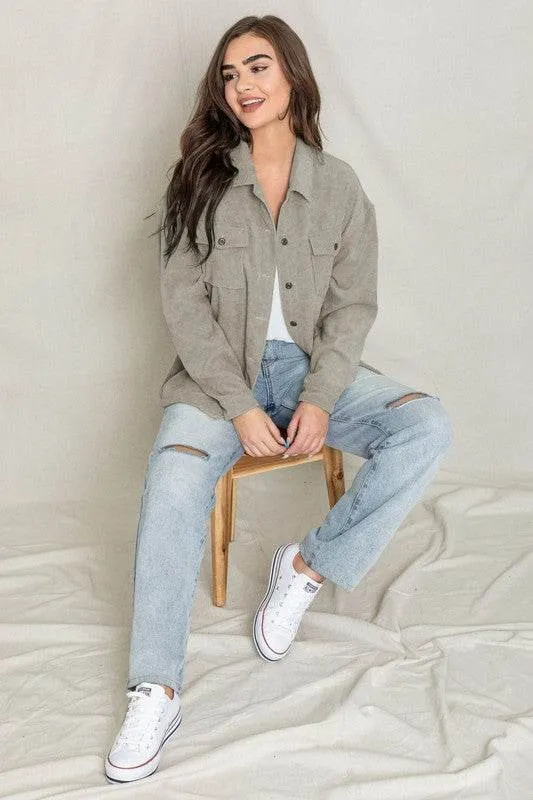 EG Fashion Corduroy Jacket