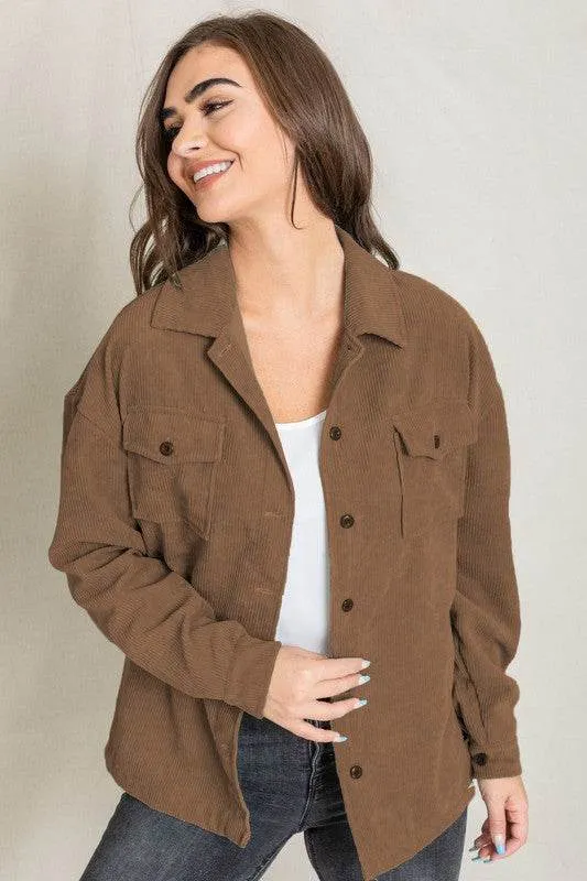 EG Fashion Corduroy Jacket