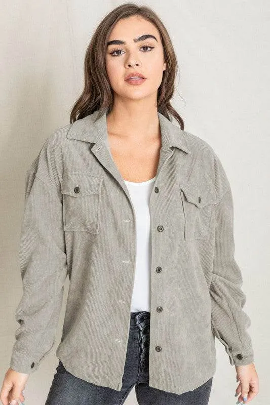 EG Fashion Corduroy Jacket