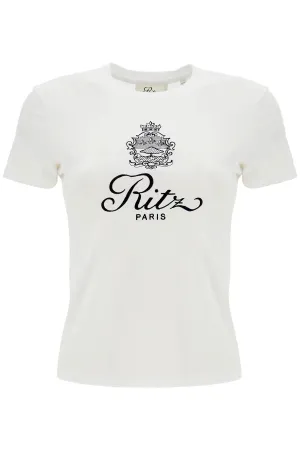 embroidered frame x ritz paris WP25JTE007 WHITE