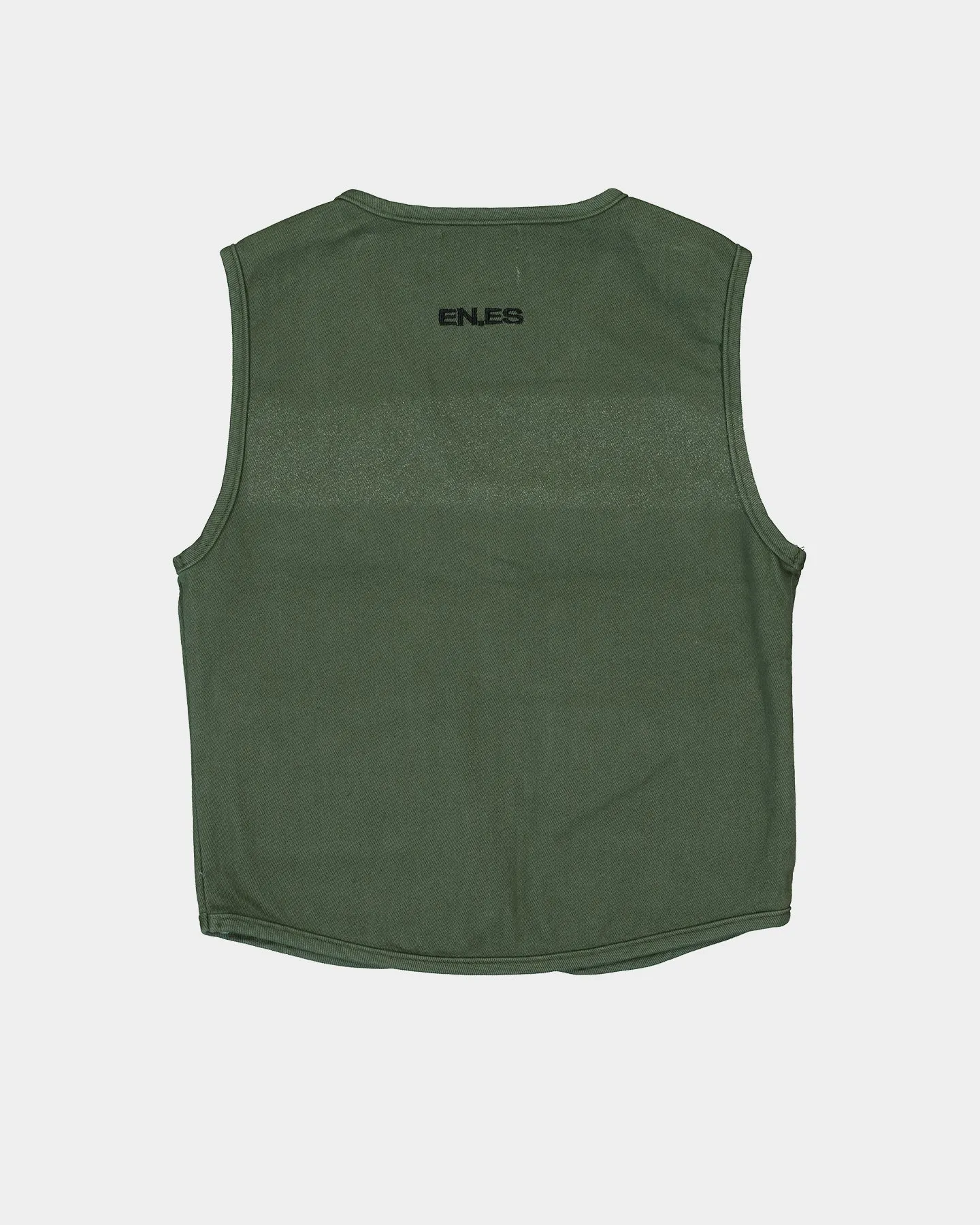 EN ES Kid's Mini Military Vest Khaki