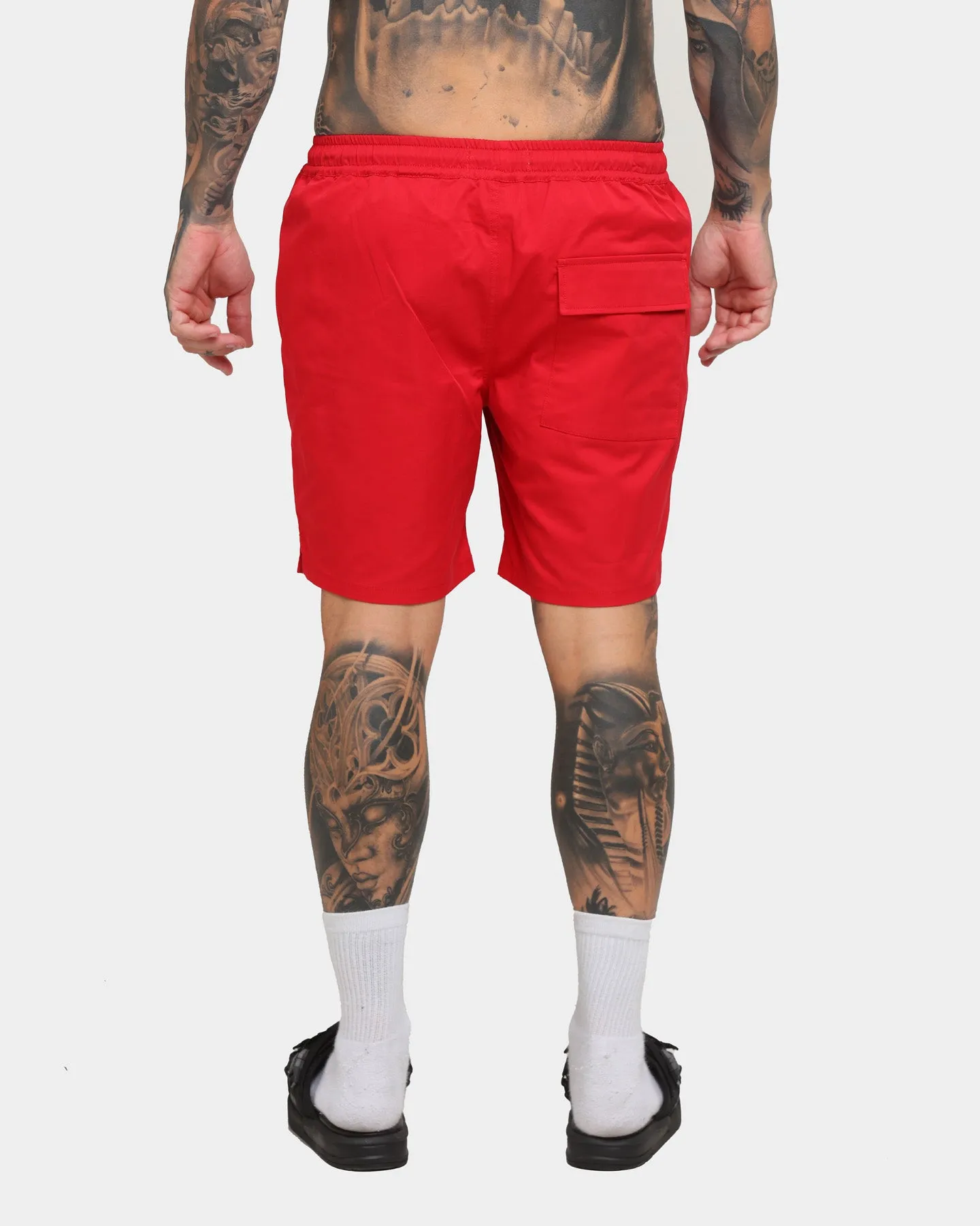 EN ES Utility Beach Shorts Red