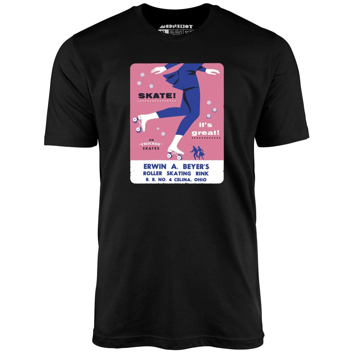 Erwin A. Beyer's - Celina, OH - Vintage Roller Rink - Unisex T-Shirt