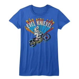 Evel Knievel Evelknievel Juniors T-Shirt