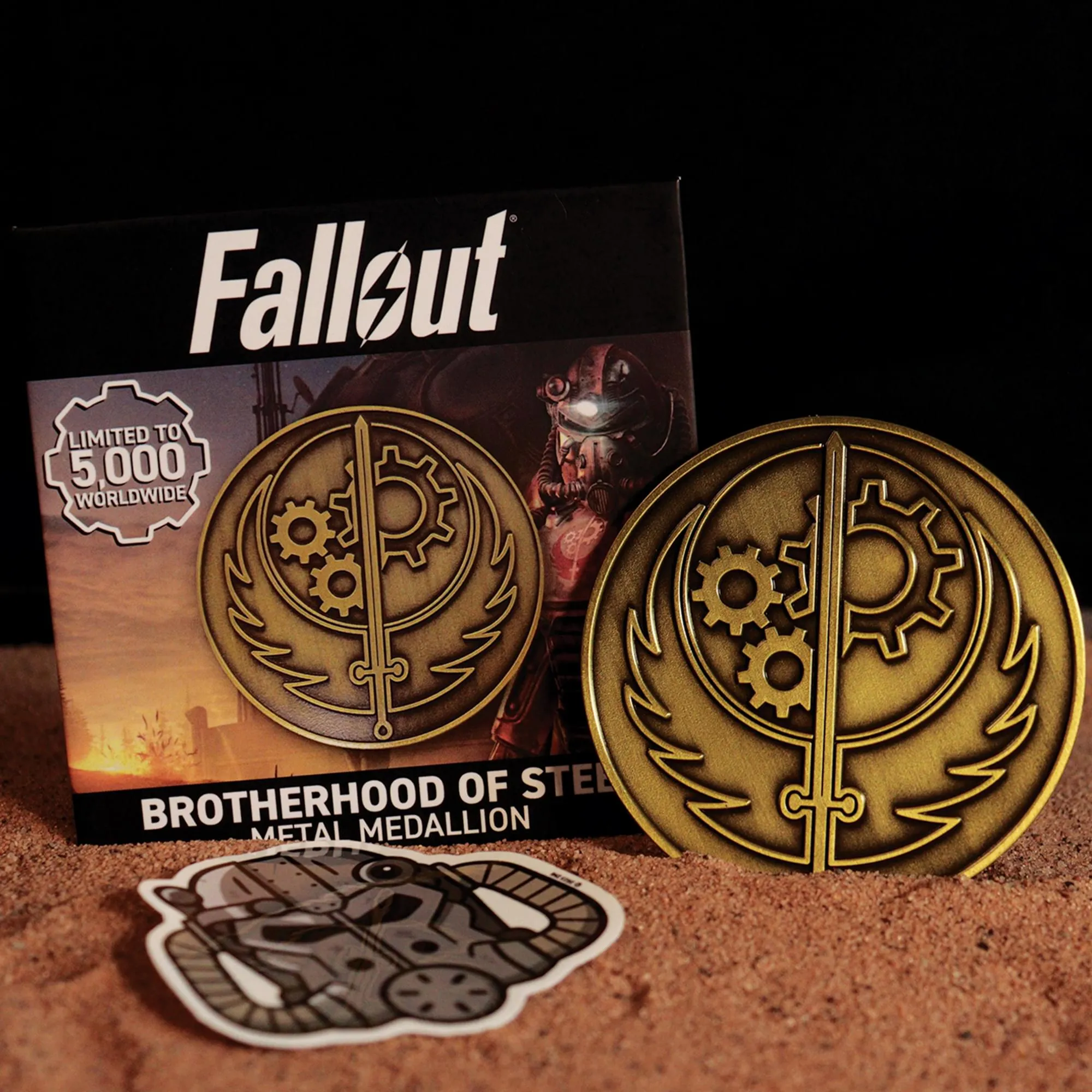 Fallout Limited Edition Brotherhood of Steel Medallion