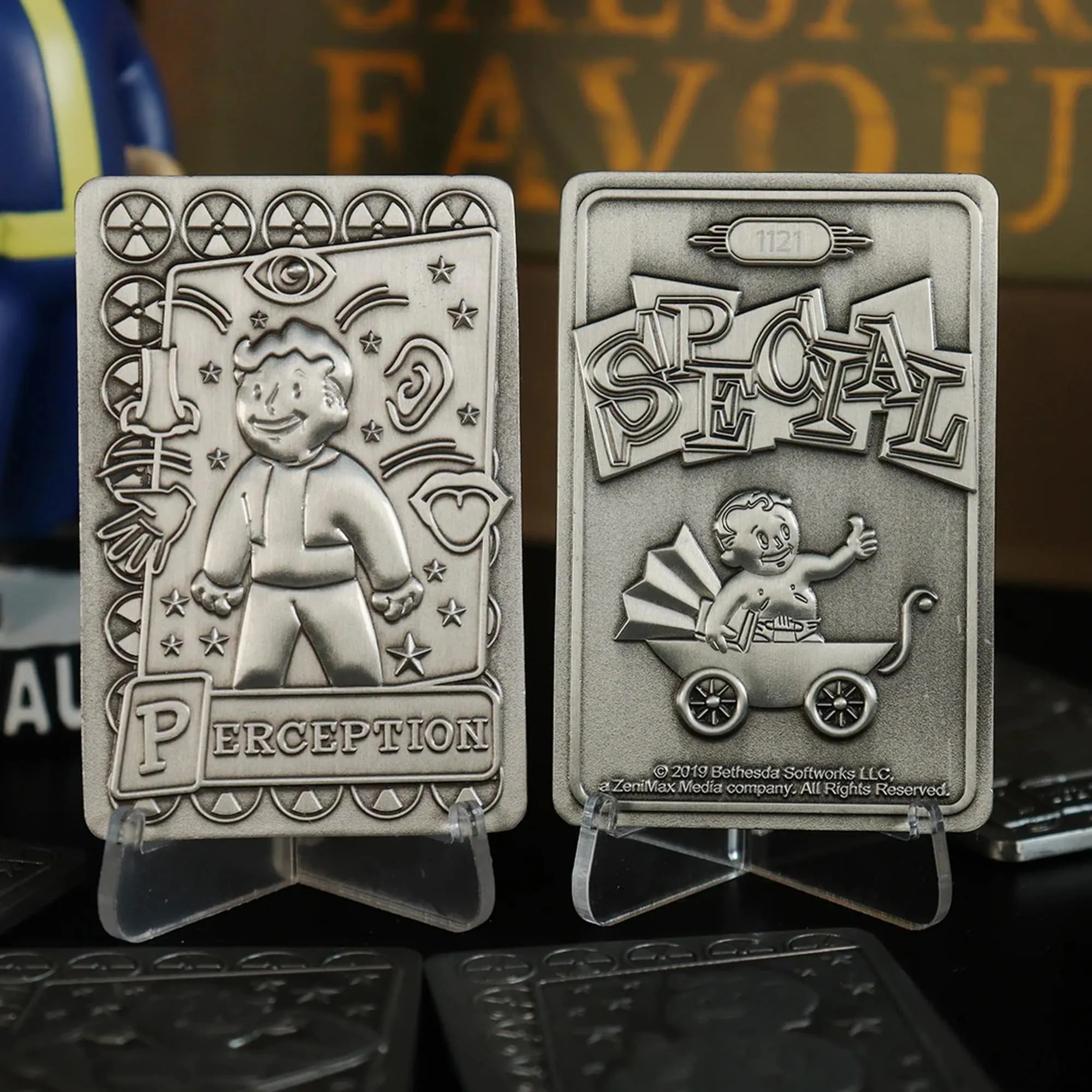 Fallout Limited Edition Replica Perk Card | Perception