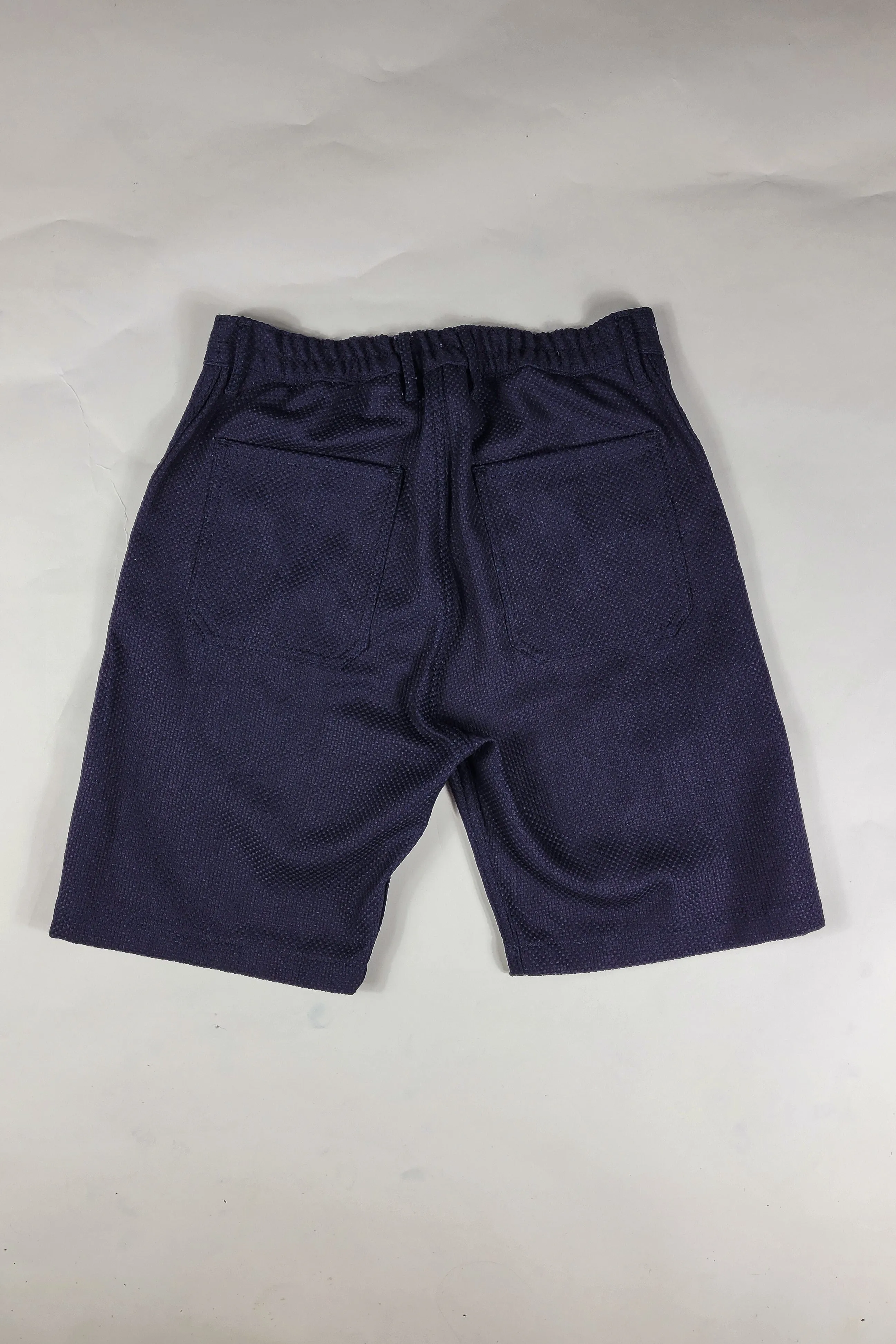 Fatigue Shorts - 12oz. Indigo Sashiko Size Exchange Small