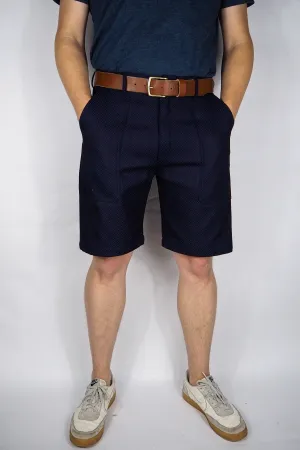Fatigue Shorts - 12oz. Indigo Sashiko Size Exchange Small
