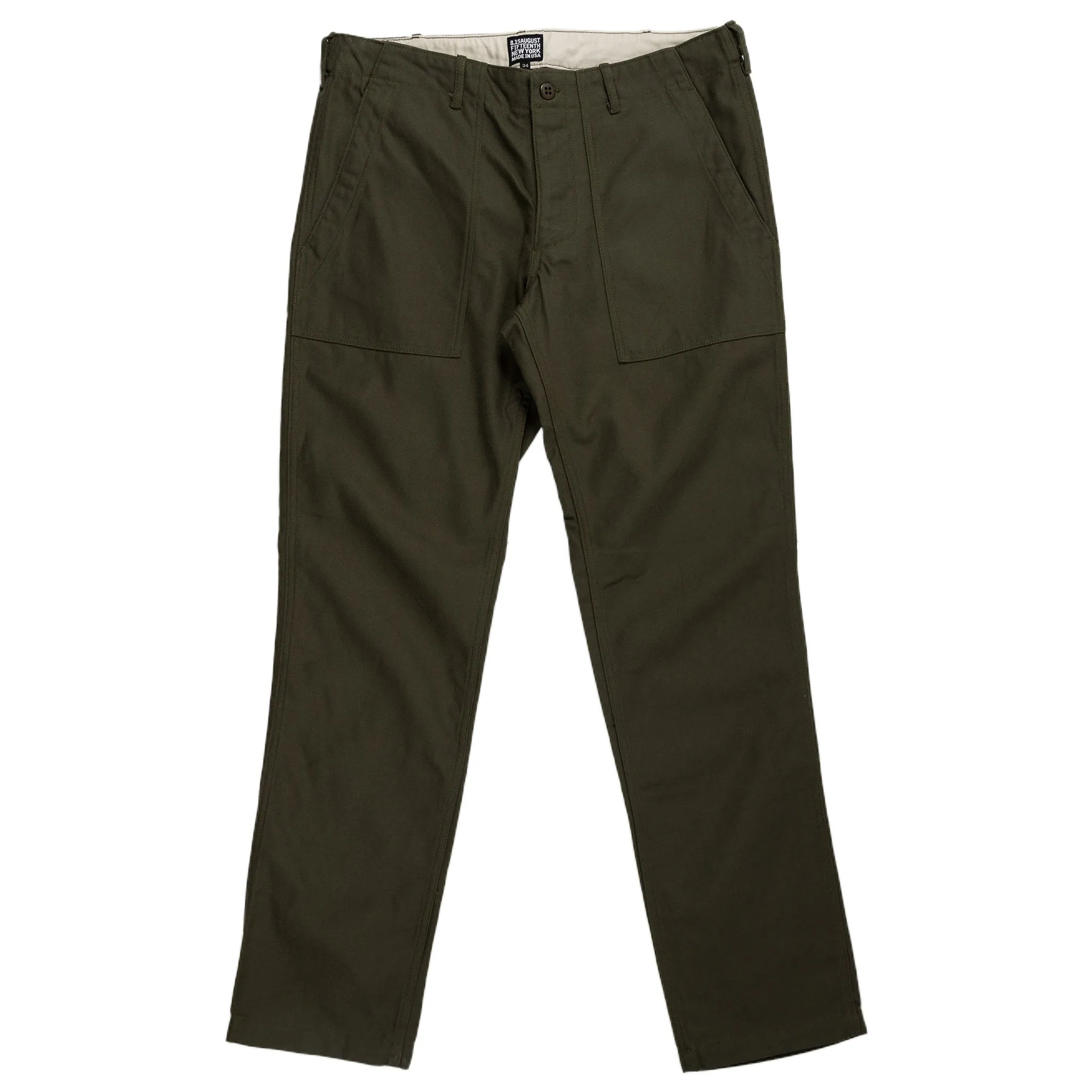 Fatigue Trousers Back Twill - Olive