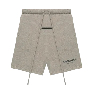 Fear of God Essentials Summer Core Sweat Short 'Dark Heather Oatmeal'