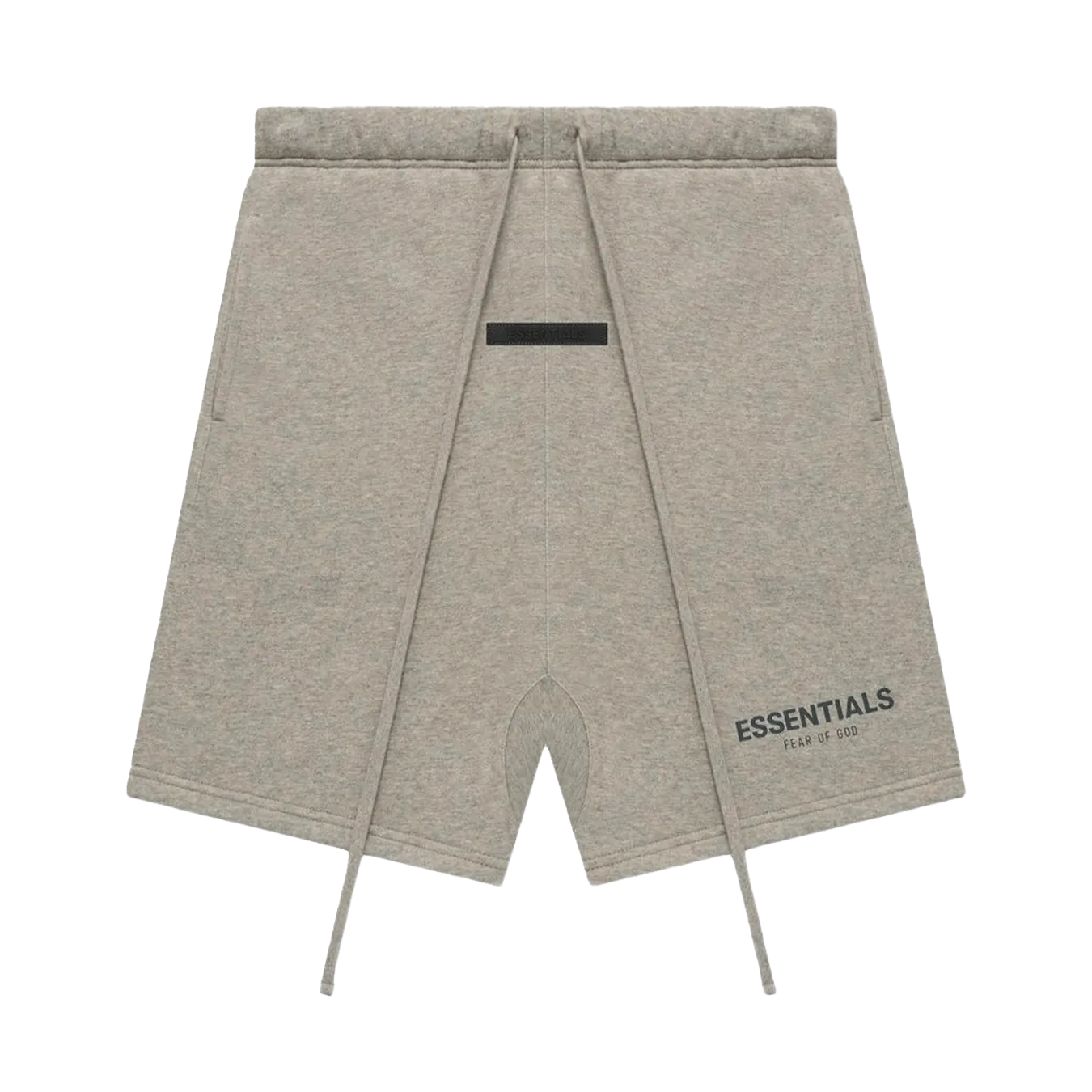 Fear of God Essentials Summer Core Sweat Short 'Dark Heather Oatmeal'
