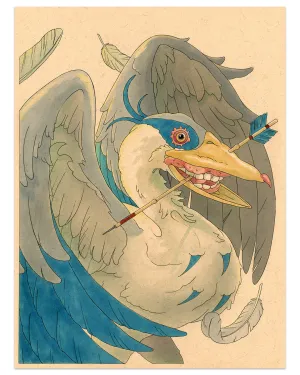 Felicia Chiao - "The Boy and The Heron" print