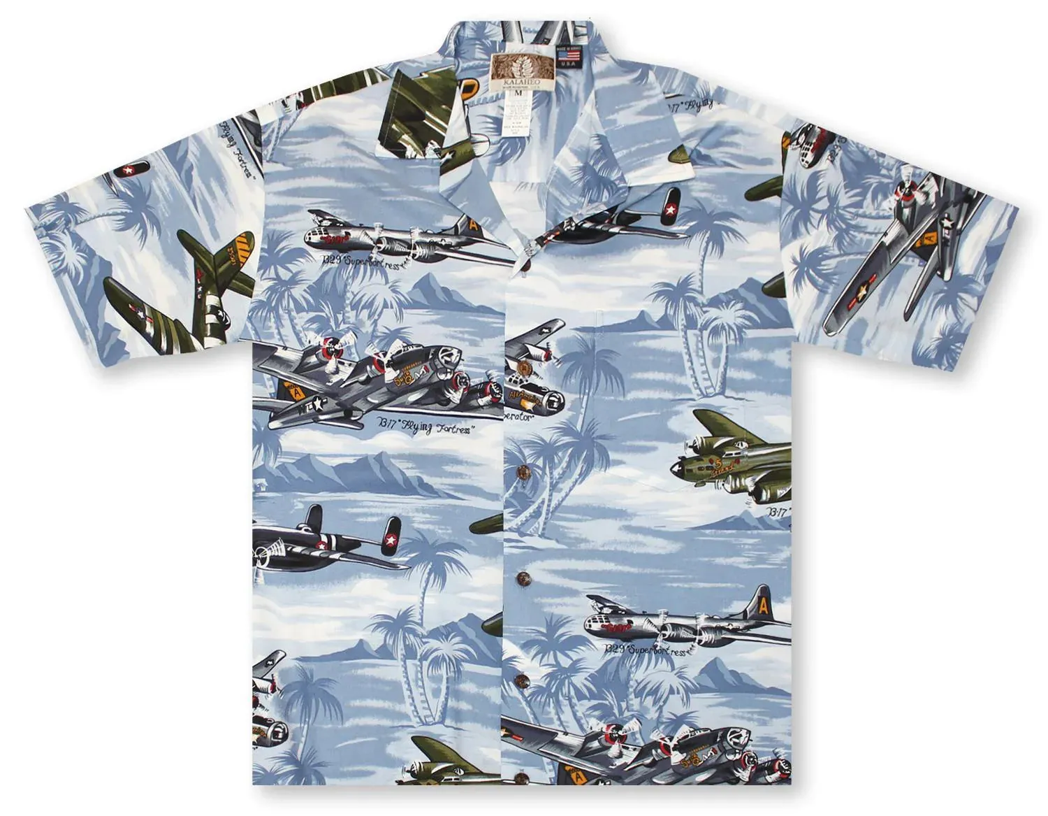 Fight or Flight Hawaiian Shirt - Blue