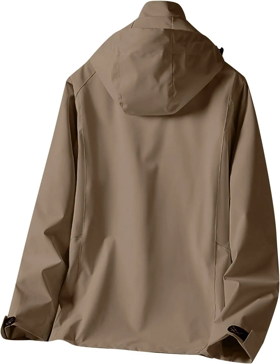 Finelylove Mens Rain Jacket Waterproof Snowboarding Softshell Windbreaker Hooded Ski Snow Coat Warm Fall Winter Coats