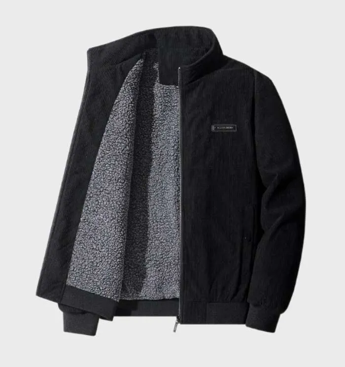 Frencis Jas | Casual Fleece Voering Corduroy Jas