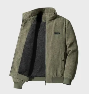 Frencis Jas | Casual Fleece Voering Corduroy Jas
