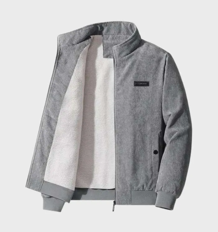 Frencis Jas | Casual Fleece Voering Corduroy Jas