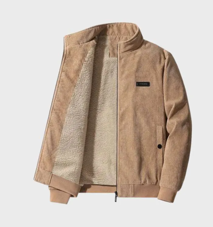 Frencis Jas | Casual Fleece Voering Corduroy Jas
