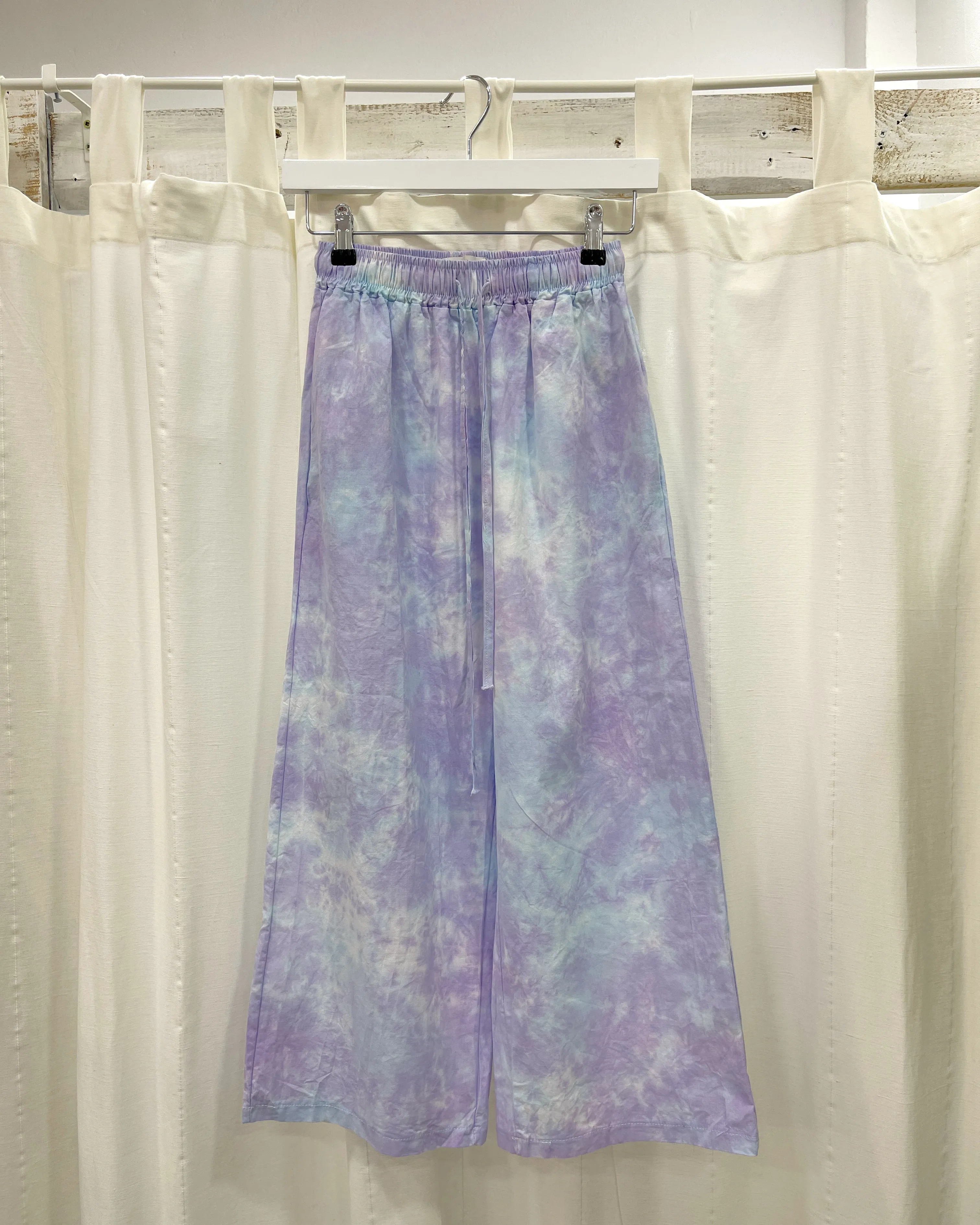 GALACTIC LINEN COTTON PANTS
