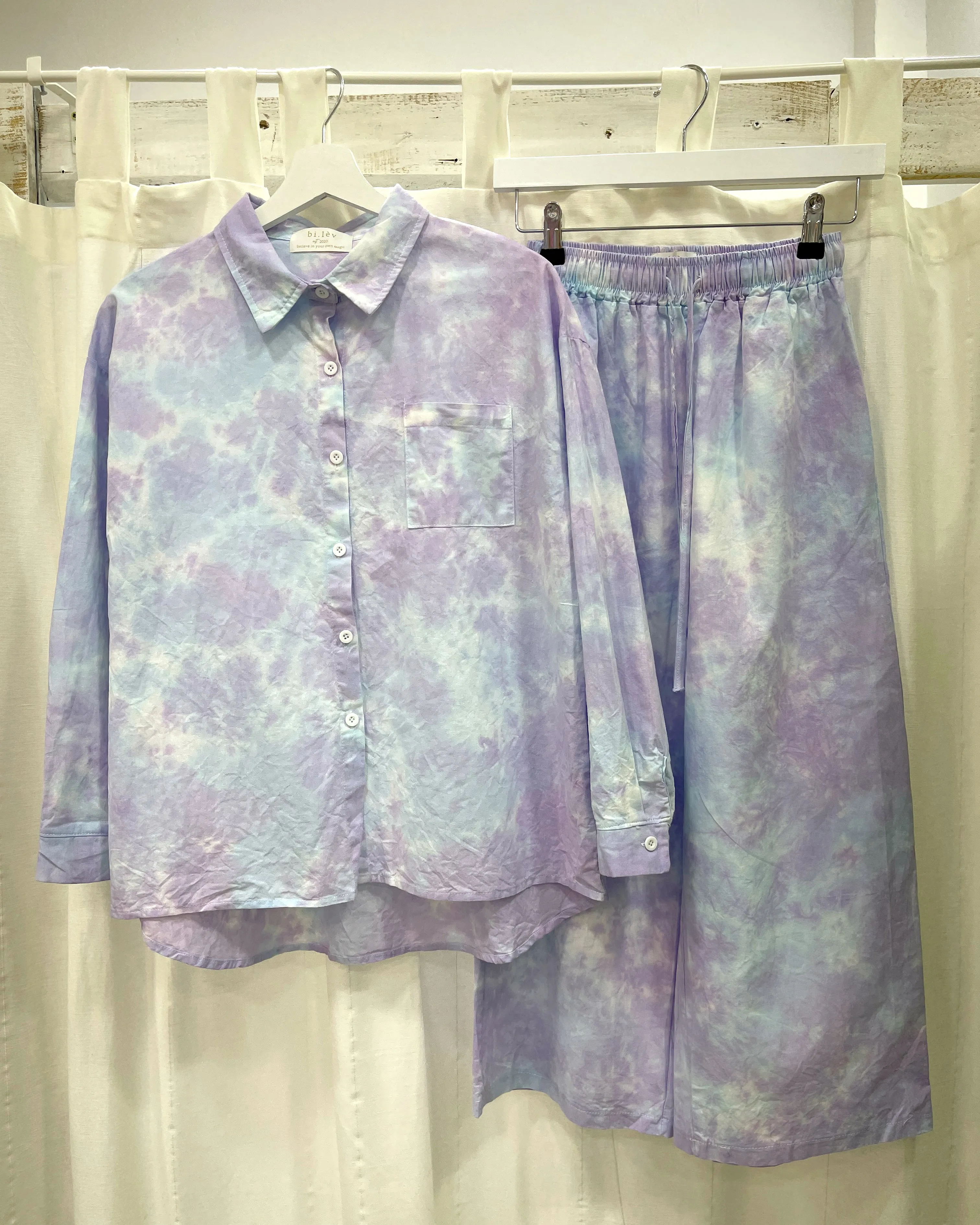 GALACTIC LINEN COTTON PANTS