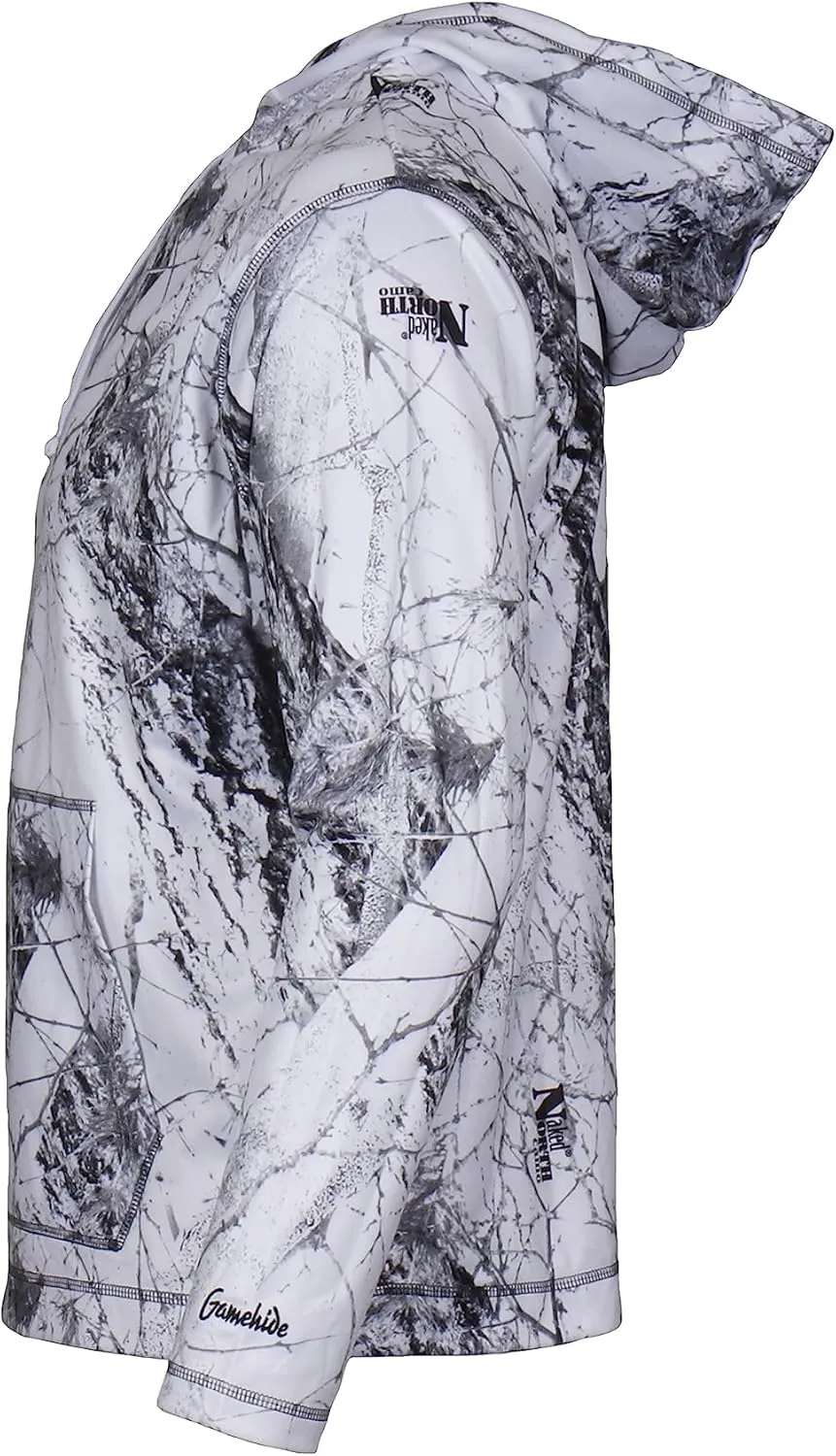 Gamehide Snow Camo Fleece Midweight Hooded Sweatshirt