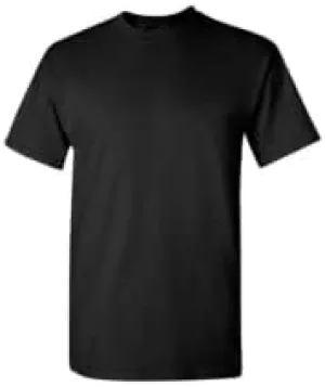Gildan Short Sleeve Ultra Cotton Cotton G200 Shirt Black