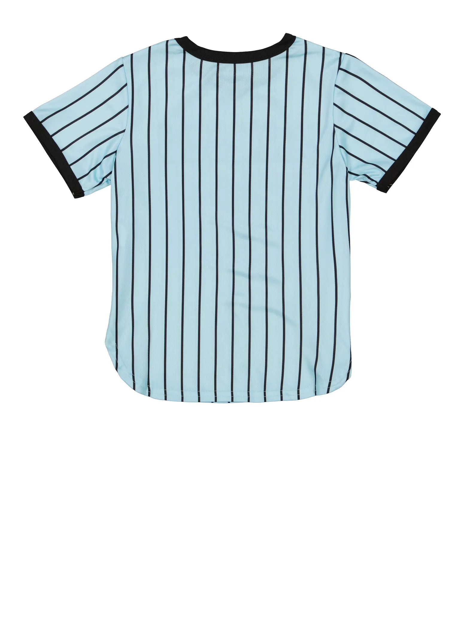 Girls Blessed 80 Graphic Baseball Jersey