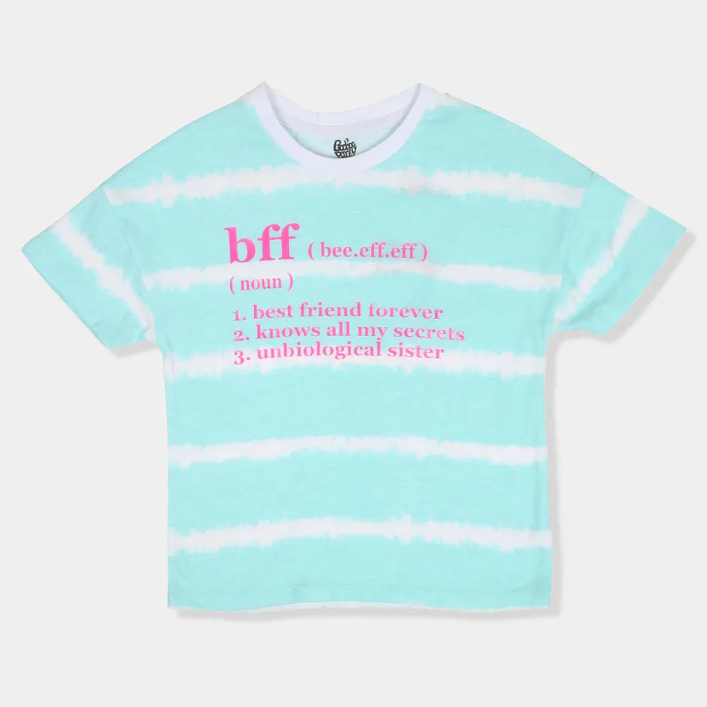 Girls T-Shirt BFF - Blue