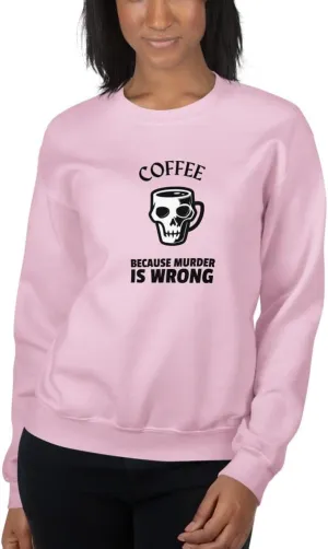 Gothic Graphic coffee lover Unisex Sweatshirt