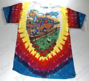 Grateful Dead - Bus Front and Back Liquid Blue Shirt