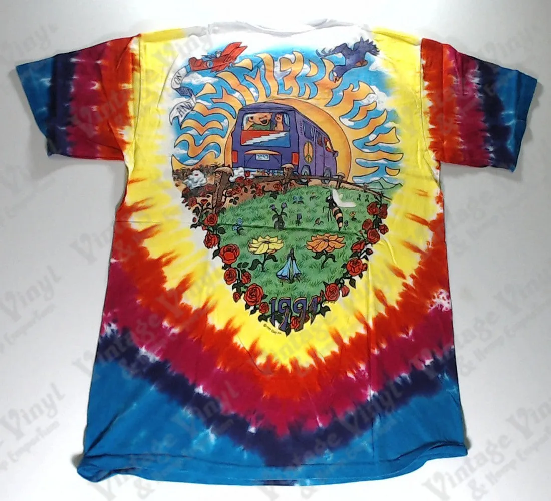 Grateful Dead - Bus Front and Back Liquid Blue Shirt