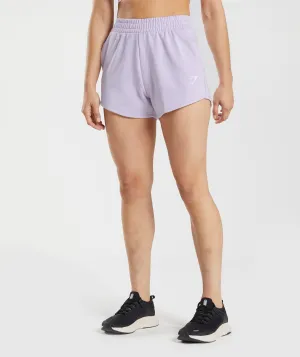 Gymshark Training Sweat Shorts - Soft Lilac