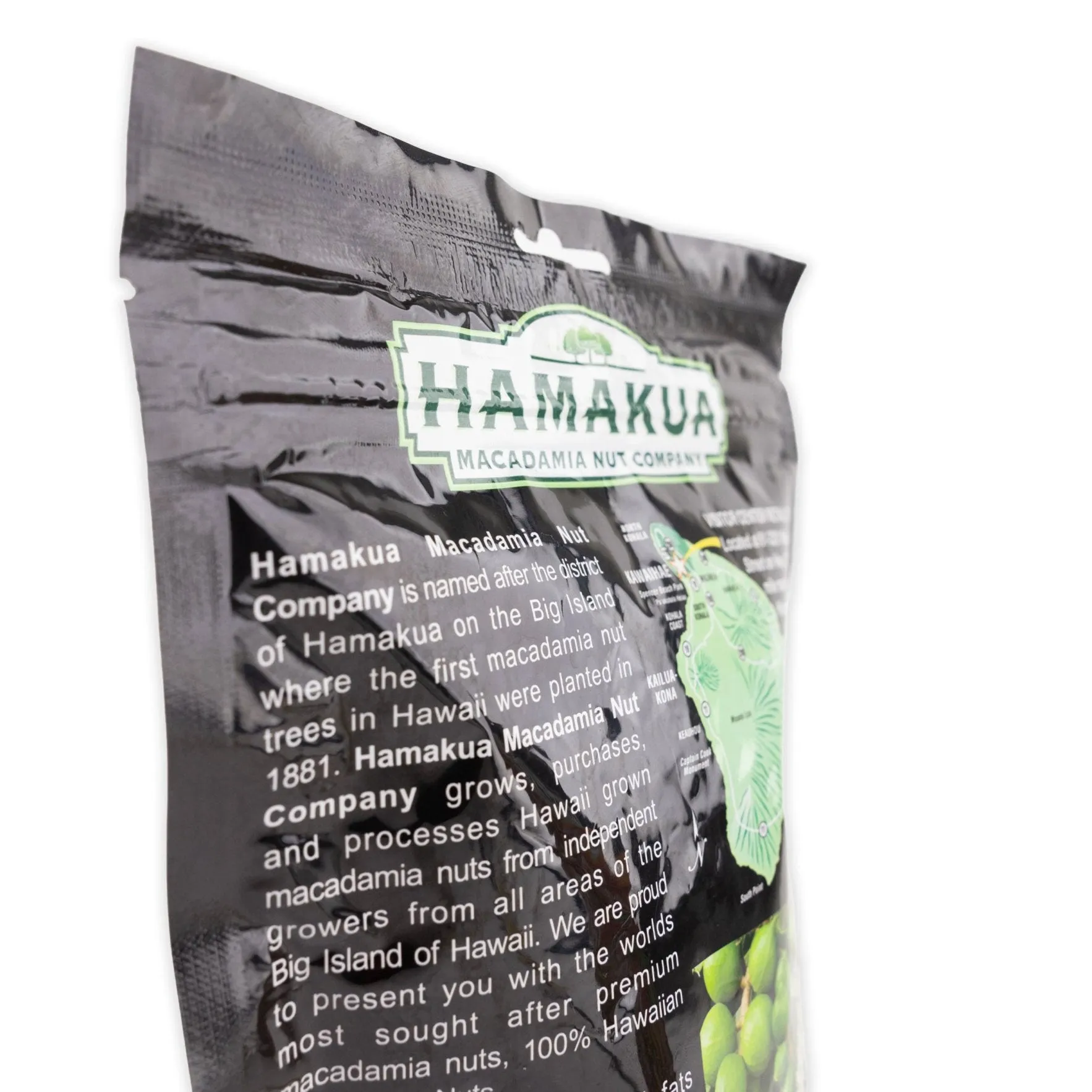 Hamakua Unsalted Macadamia Nuts- 10 oz. Pouch