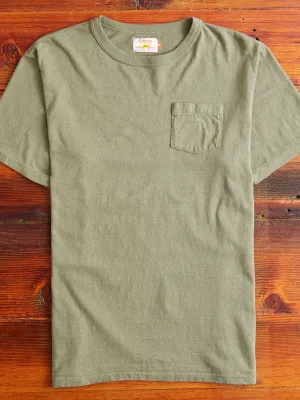Hanalei Short Sleeve T-Shirt in Deep Lichen Green