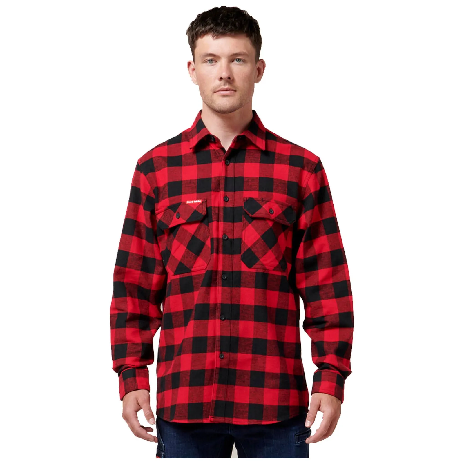 Hard Yakka Mens Check Flannel Shirt