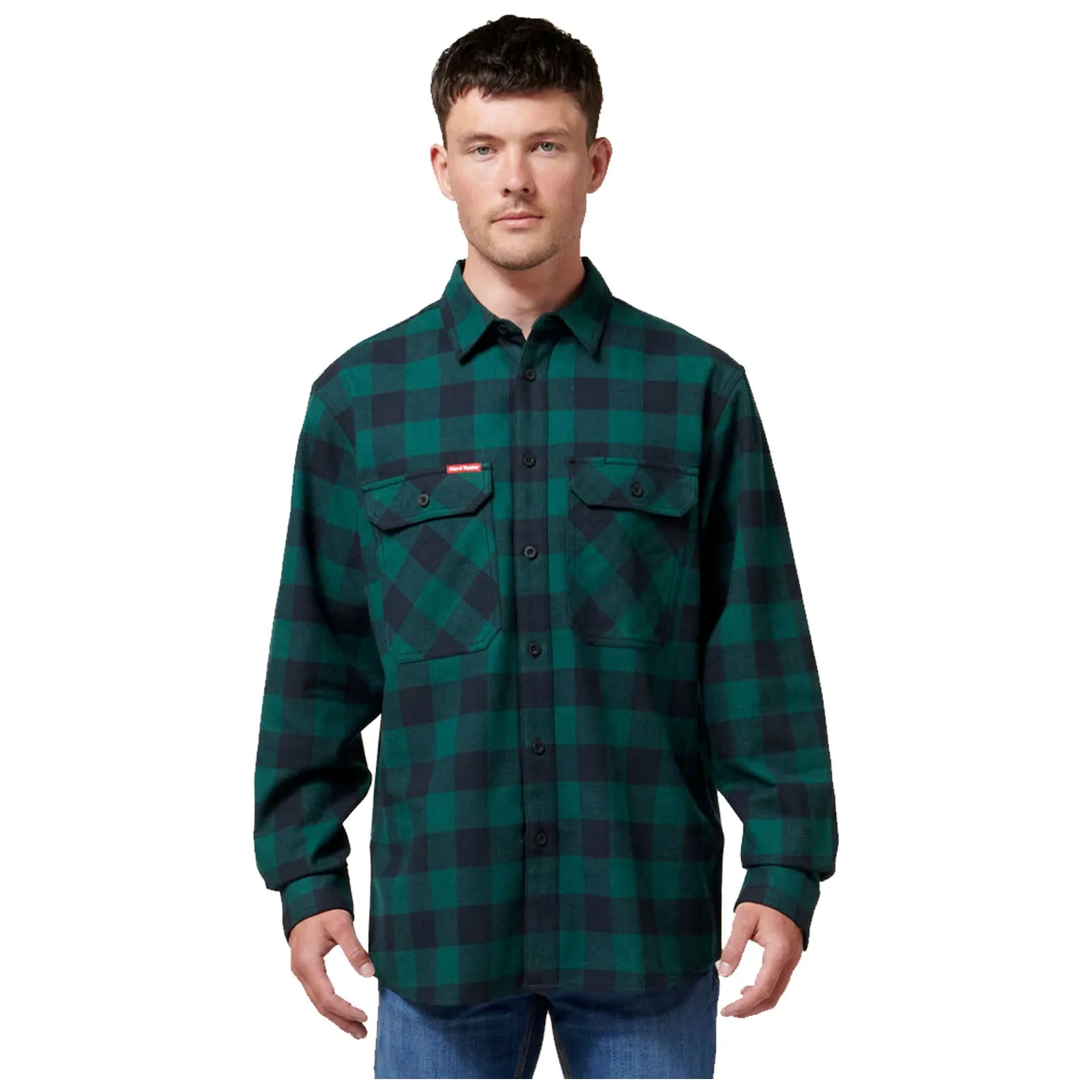 Hard Yakka Mens Check Flannel Shirt