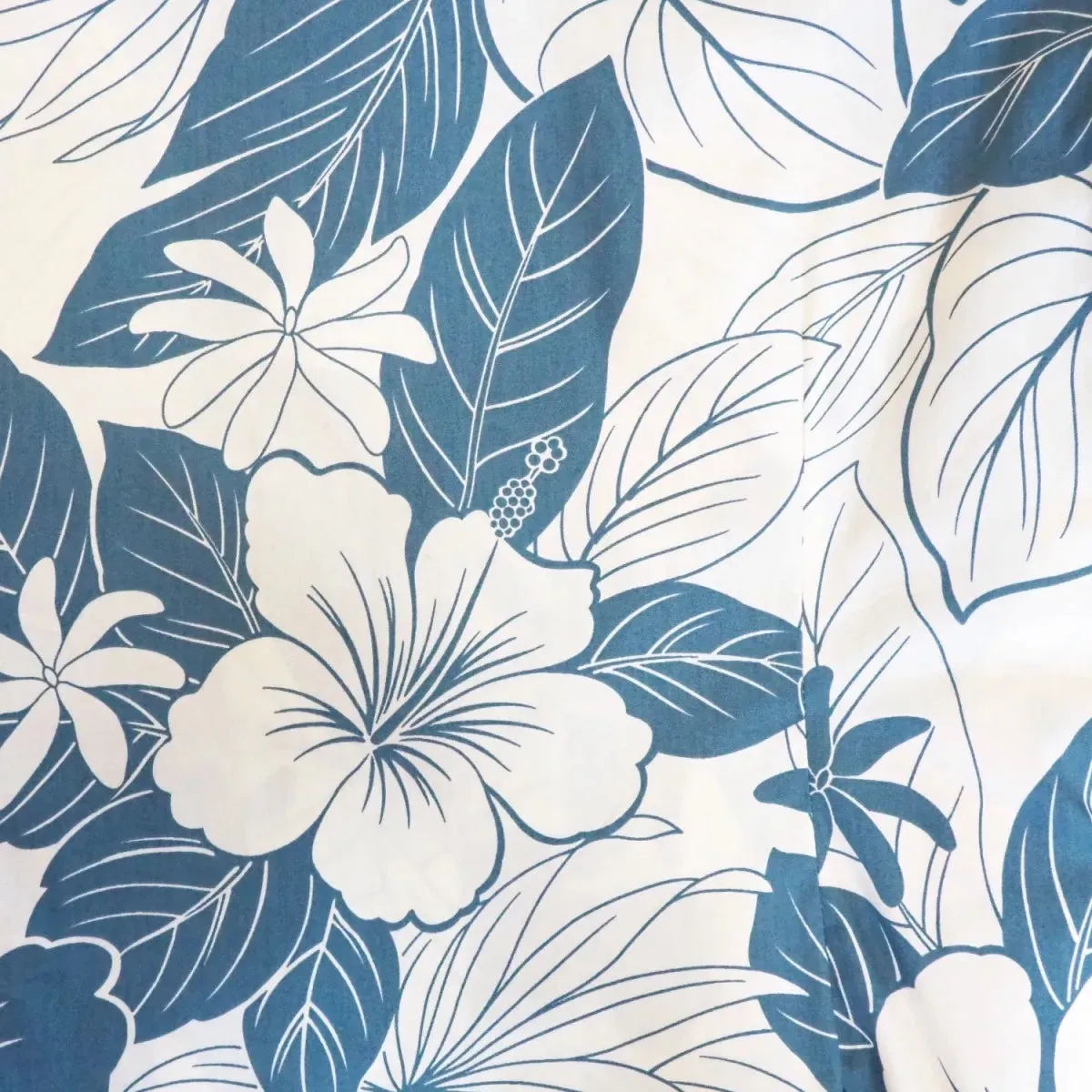 haven blue hawaiian girl flutter dress