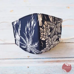 Hawaiian Face Mask • Navy Island