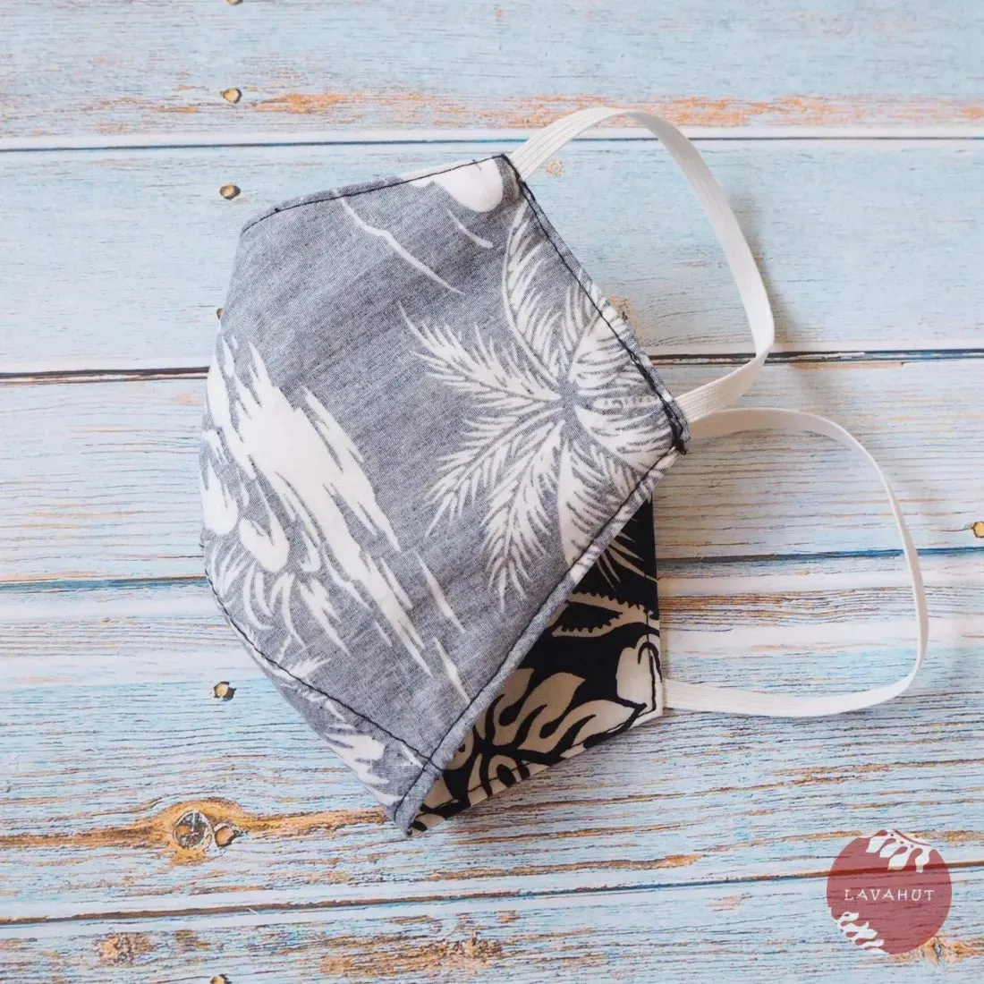 Hawaiian Face Mask • Navy Island